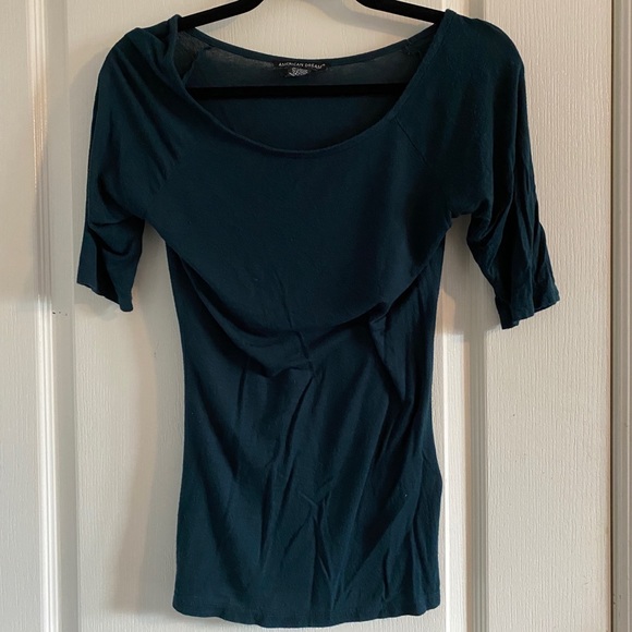 American Dream Tops - Teal women’s top